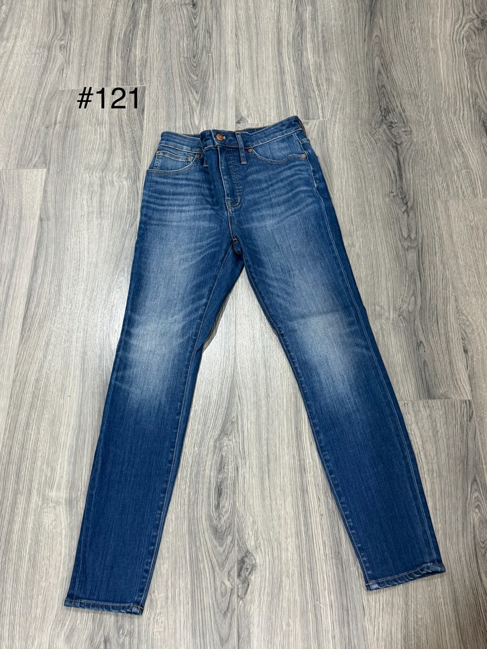 Madewell Women's Dark Blue Skinny Jeans